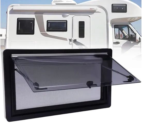 Circular Window Polycarbonate Glazing for RV Touring Car - Image 3