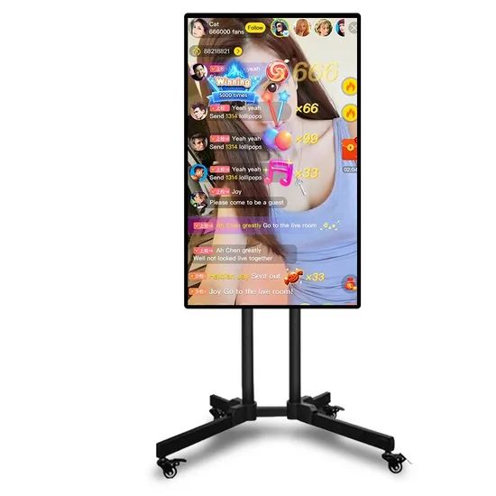 43 Inch Live Broadcast Live Streaming Large LCD Display Touch Screen Monitor Equipment with Mobile Phone Screen Sharing Projector for Live Stream - Image 2