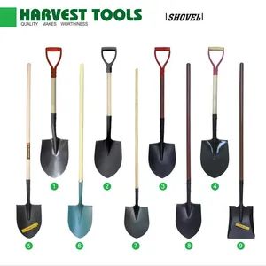 Powder Coated Shovel with Steel Handle Steel Handle Shovel - Image 6