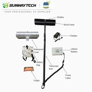 Solar Panel Cleaning Robots Brush 7200m 7.2m Length Solar Panel Cleaning Kit - Image 2
