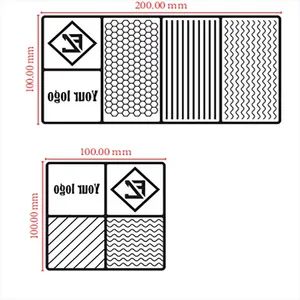 Ice Stamp Plate, Brass Rust Prevention Elegant Safe Ice Designer Tray Thick for Home - Image 5