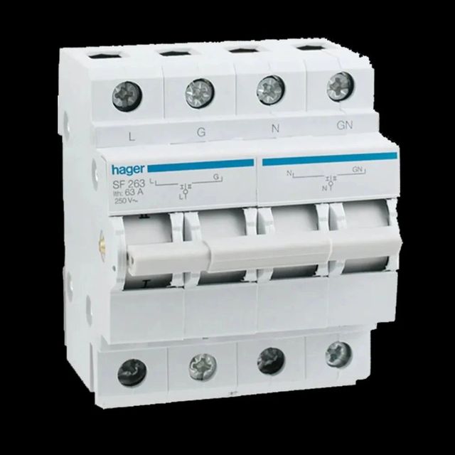 Polycab Electric Manual Change Over Switch, Three Phase Voltage 415 Brand Polycab Phase Three Phase Voltage Rating 415v Current Rating - Image 2