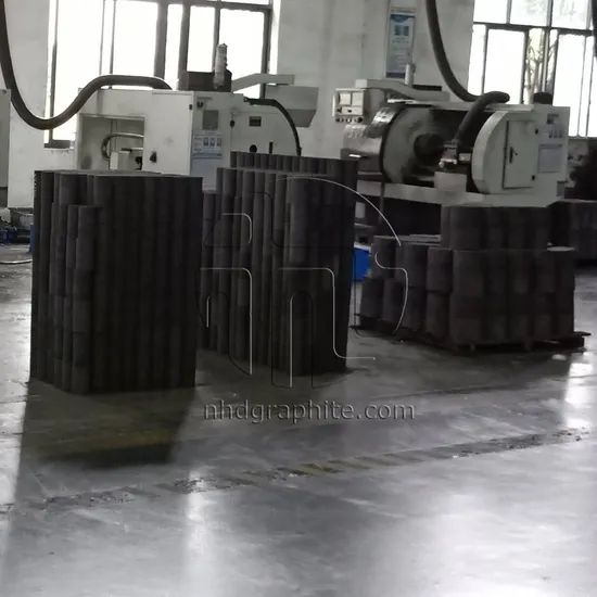 Good Conductivity Graphite Rod Bar for Gold Casting Grade HP Origin China Model NO. NX603 Trademark NINGHEDA HS Code - Image 4