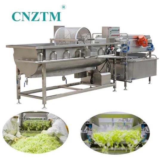 Automatic Cutting Vegetable Processing Line Fruit Washing Machines from ...