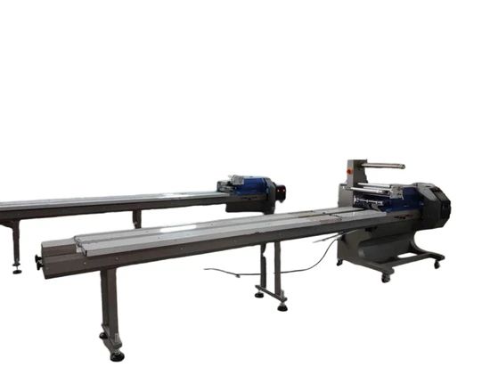 Disposable Razors Toothpick Horizontal Flowpack Machine Power 2.4kw Origin Shanghai Origine Shanghai Trademark MOTECH Model NO. MZ-350XS - Image 1