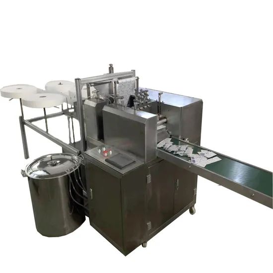 Medical Alcohol Antisepticl Prep Pad Swabs Packing Machine (Model: DS-66) - Image 1
