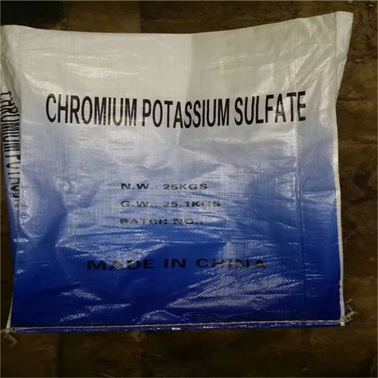 Chromium Potassium Sulphate 90-99% Purple Powder Industrial Grade MOQ100 1Y - Image 2