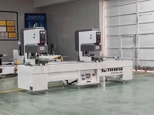 High Work Speed PVC Welding Machine UPVC Window Door Three Head Seamless Welding Machine for UPVC Window Door Making Machine - Image 3