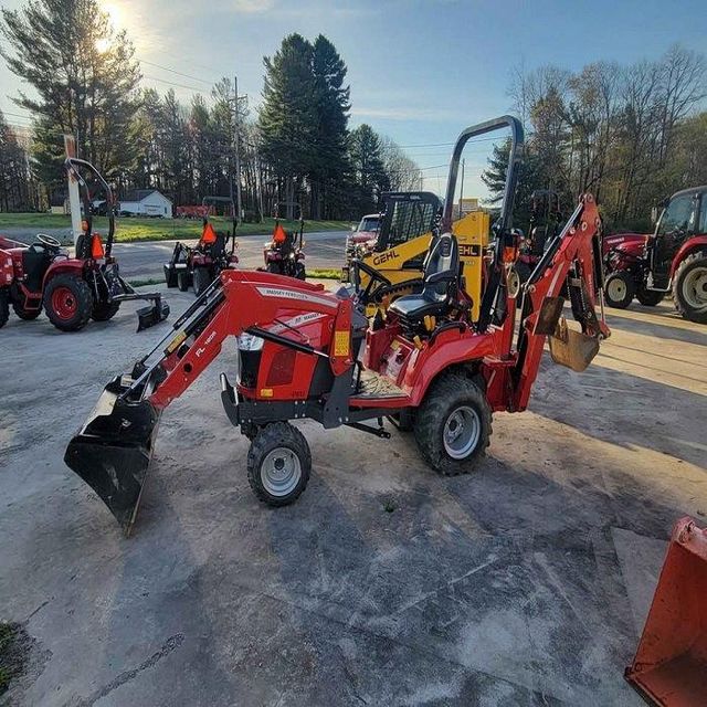 Massey Ferguson GC1725M Tractor with 100HP Engine Fairly Used Glass Cabin in Field Ready Standard Motor Bearing - Image 3