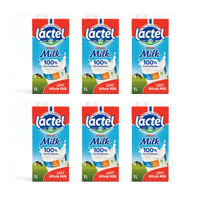 Nutritious Lactel UHT Cow Milk With Smooth Creamy Taste Ideal For Breakfast Tea Coffee Cereals Cooking Baking – product photo 4, product detail gallery