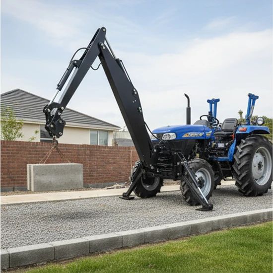 Weisen Versatile Compact Backhoe Loader with Custom Color Options - Image 1