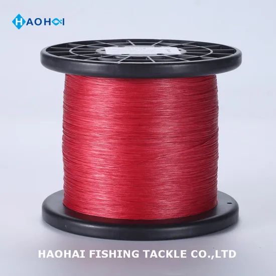 Fluo Orange Color Direct Selling PE Braided Trout Fishing Line 500m Strong Polyethylene Line - Image 2