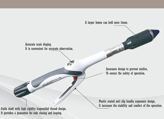 Hospital Minor Minimally Invasive Surgery Pph Medical Disposable Anorectal Staplers - Image 2