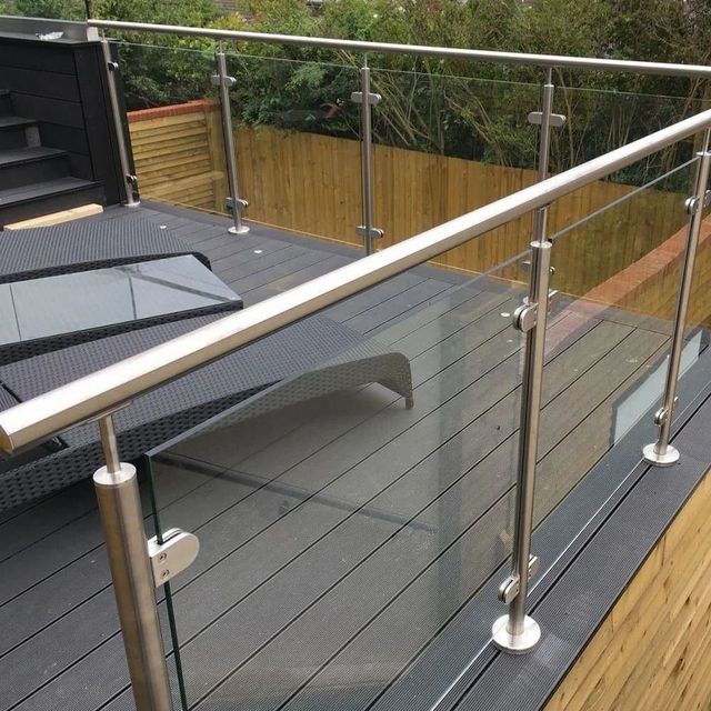 Ss Glass Railing Steel Grade SS 202 Application Balcony Material Grade SS 304 Durabilityss304 Great Material Stainless - Image 7