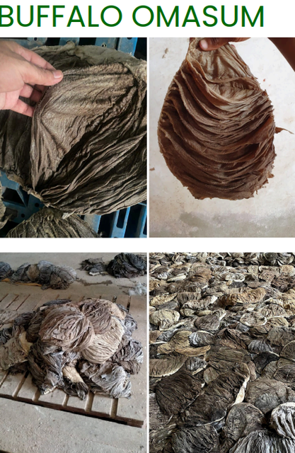 Buffalo Omasum Container Weight 20 Kgs Grade C Animal Source Mix Grade B Animal Source Mix Grade Xx Animal Source Mix Grade A Animal Source - Image 1