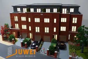 3D Physical Villa House Scale Model with Customized Color and Lighting (JW-23) - Image 5