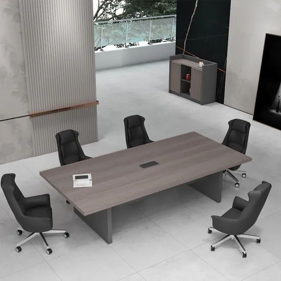 Cheap Price Smart Furniture Conference Room Table Wooden Office Table - Image 3