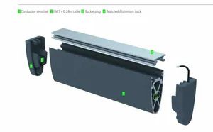 Wireless Sensor Safety Edge for Driverless Transport Systems Model NO. TB Size 45*45mm IP Rating IP20 Thread Type ZG Use Safety - Image 3