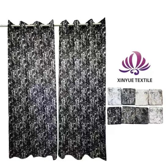 Blackout Jacquard Curtains - Room Darkening & Privacy Protection - Image 2