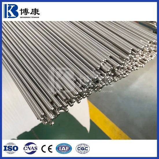 Custom-Sized Titanium Rods Bars Medical Grade Titanium Alloy for Orthopedic Implants - Image 2