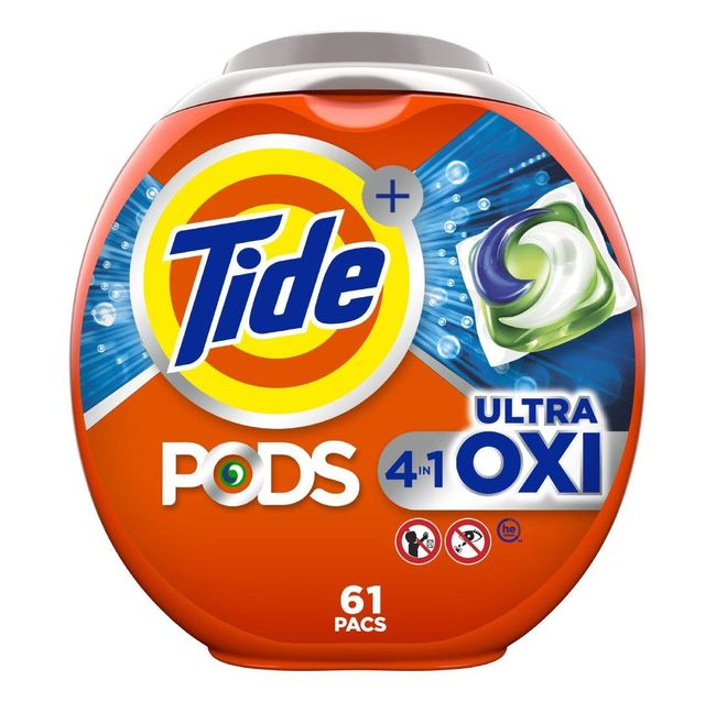 Wholesale Tide Distributors Tide Ultra OXI Power PODS with Odor Eliminators Laundry Detergent Pacs, 48 Count - Image 2