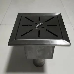 Customized Different Panel Stainless Steel Concealed Linear Shower Floor Drain - Image 1