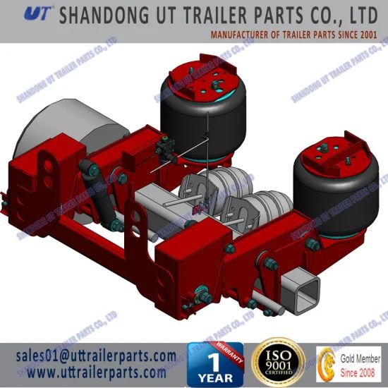 Semi-Trailer Control Arm Air Ride Bags Suspension Kit - Image 2