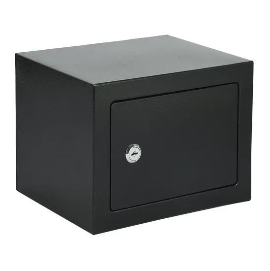Small Money Safe Boxs Security Safes with Key Box for Jewellery Money Valuables - Image 1