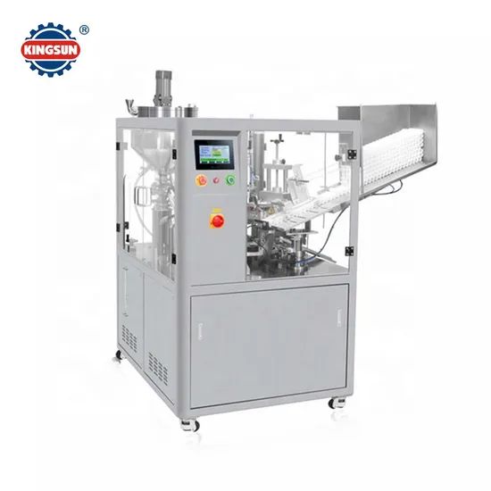 Automatic Tube loading Filling and Sealing Machine Origin China Model NO. KS-009S HS Code 842240000 Trademark KINGSUN Material Type Paste - Image 3