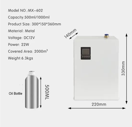 Screen Humidifier Perfume Oil Diffus Aroma Scent Diffuser for Office Room - Image 2