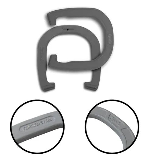 Professional Grade Forged Steel Horseshoes Set - Image 4