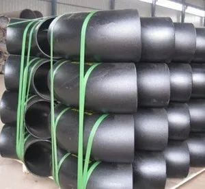 Carbon Steel Elbow. Various Pipe Accessories Origin China Model NO. DN40 Angle 90 Degree Head Code Round Trademark - Image 3