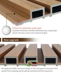 Co-Extrusion Capped Wood Plastic Composite WPC Great Wall Panel - Image 6