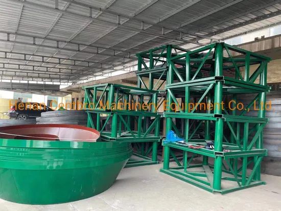 High Performance Wet Pan Silver Copper Gold Ore Grinding Milling Machine/Two Rollers Gold Wet Pan Mill Machine Gold Mining Machinery - Image 2