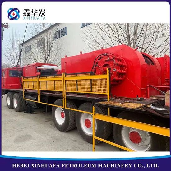 Xj550 Oilfield Workover Rig API Certification Drilling Rig Workover Rig ...