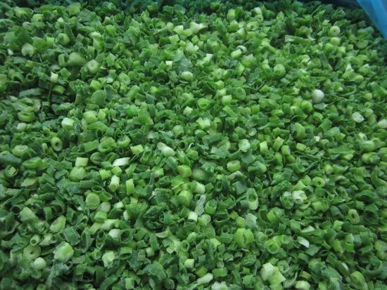 Sinocharm Brc Grade a IQF Spring Onion Frozen Spring Onion Style Whole Origin China Processing IQF HS Code 0710229000 Storage Temperature - Image 4