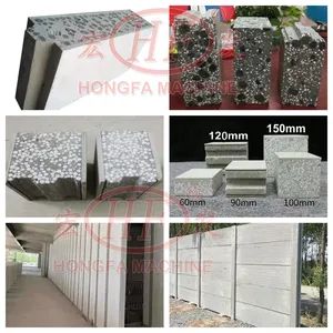 EPS Block Making Machine Cement Precast Concrete Sandwich Panels Fence Board Making Machine - Image 3