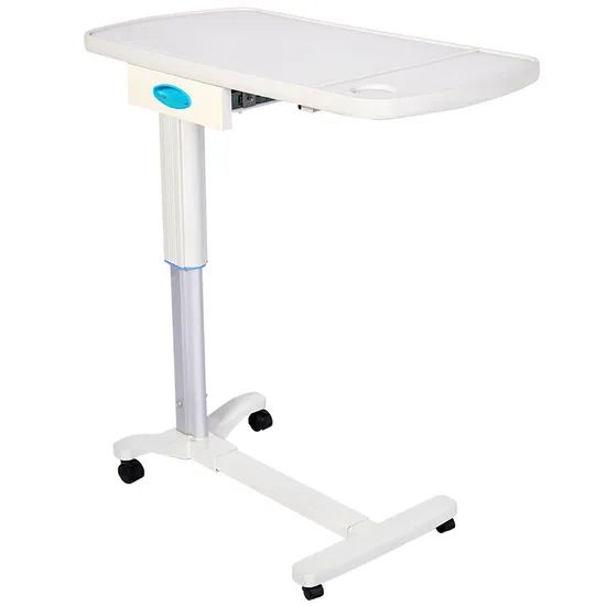 Mobile Dining Table for Hospital Beds Warranty 1year Model NO. T005 Folded Unfolded Material Plastic Trademark Haoshen Specification 0.08 - Image 5