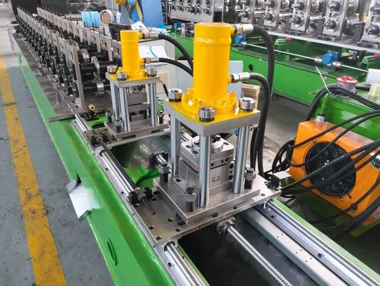 Greenhouse Locking Profile Roll Forming Machine with on Line Punching Holes - Image 4