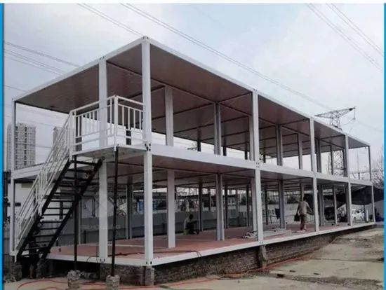 Steel Frame Structure Flat Pack Modular Container Affordable House for Homeless - Image 2