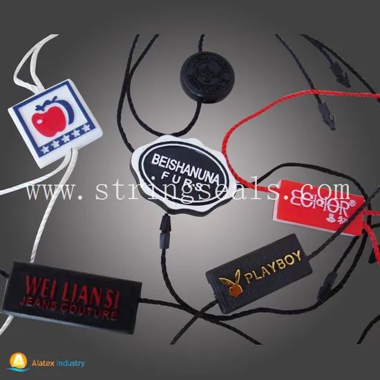 Hot Sell String Hang Tag Dl09 Shape Strip Material PS MOQ 50000PCS Origin Ningbo Model NO. DL09 Logo Customized Pattern - Image 6
