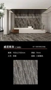 Premium Gray Sintered Slab Porcelain for Modern Interiors - Image 6
