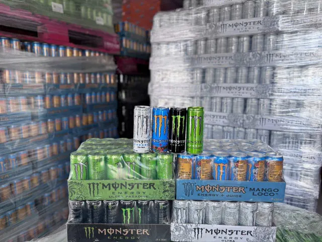 Monster Energy Drink Original, Loco Mango, Pineline, Ultra, Paradise 355ml x 24 Cans - Image 3