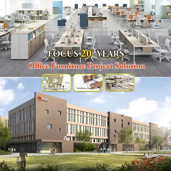 Commercial Modern Competitive Modular Office Set Furniture Conference Meeting Reception Discussion Office Table - Image 4