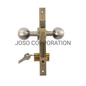 Stainless Steel Best Safe Interior Door Lock with Spherical Handle Fire Proof - Image 2