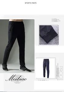 Men's Spring Sports Pants - Breathable Nylon Quick-Dry Fitness Wear - Image 6