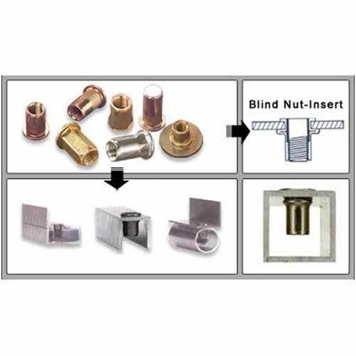 Blind Rivet Nuts Material Quality Quality Tested Service Life Longer Service Life Installation Type Blind, One-sided - Image 1