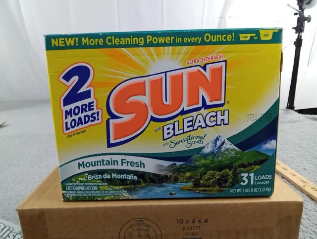 Sun Triple Clean Laundry Detergent Oxi Original Fresh 117 loads / 188 fl oz RARE - Image 4