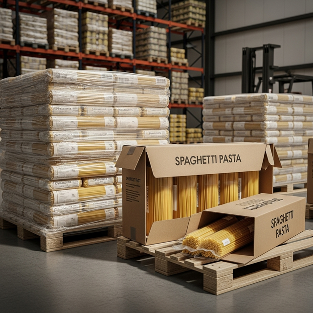 Spaghetti Pasta Made From Pure Wheat With 98% Quality Assurance For Large Scale Food Production - Image 5