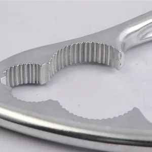 Multi-Function Nut Cracker Sheller Aluminum Walnut Cracker Plier Tool Nutcracker Kitchen Tool - Image 5
